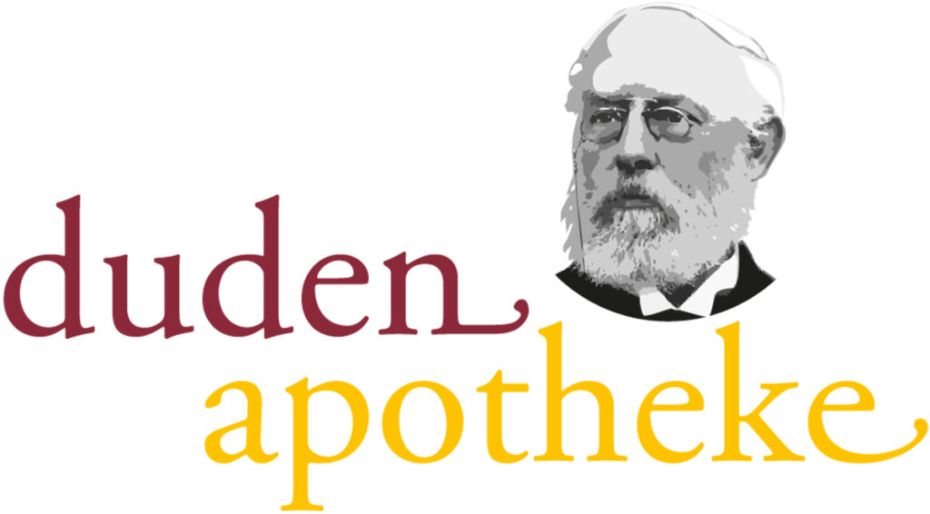 Logo der Duden-Apotheke in Wesel